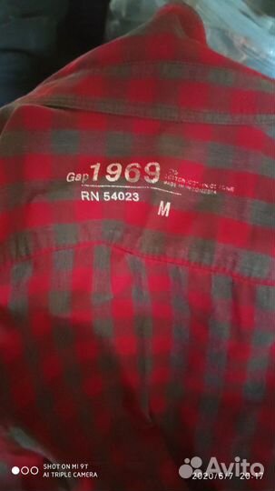 Фирменные рубашки М в идеале