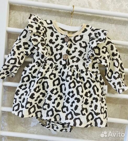 Боди платье на девочку