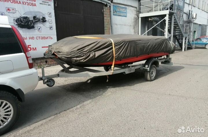 Тент транспортировочный для лодки пвх 340