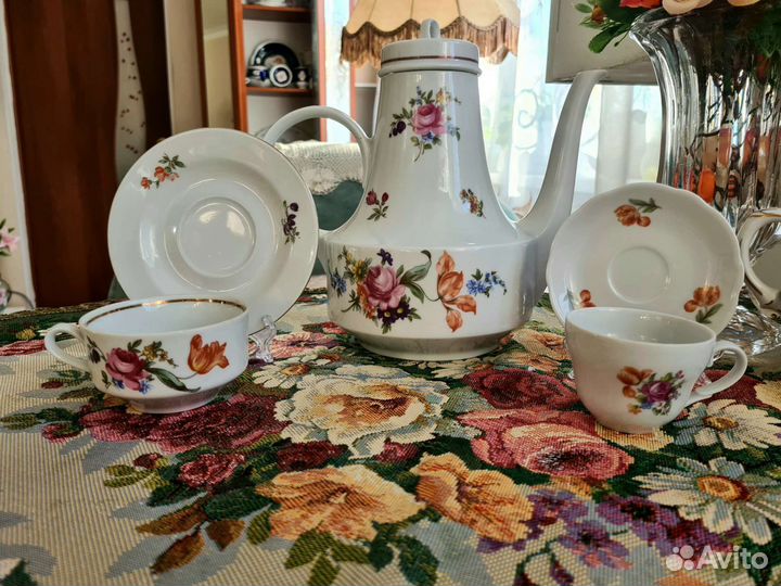 Чайные пары Graf von Henneberg Porzellan