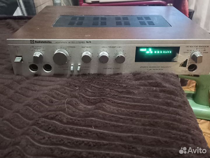 Усилитель radiotehnika у-101 stereo hi-fi