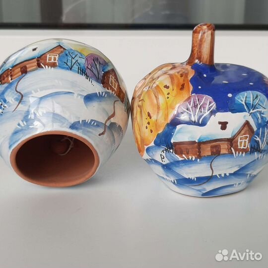 Колокольчик майолика