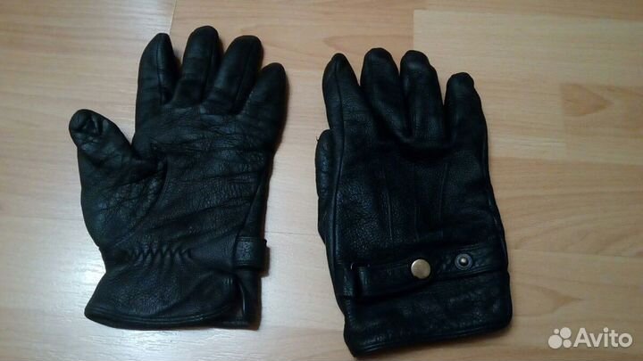 Кожаные мужские перчатки