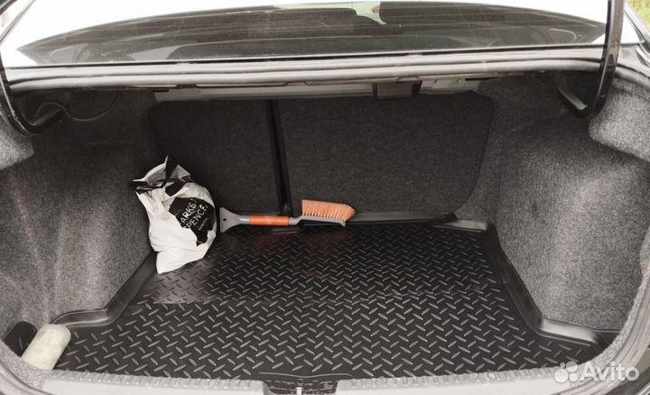 Коврик в багажник пластик Volkswagen T-Roc (2017) (на нижнюю полку)