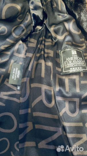 Шуба норковая blackglama