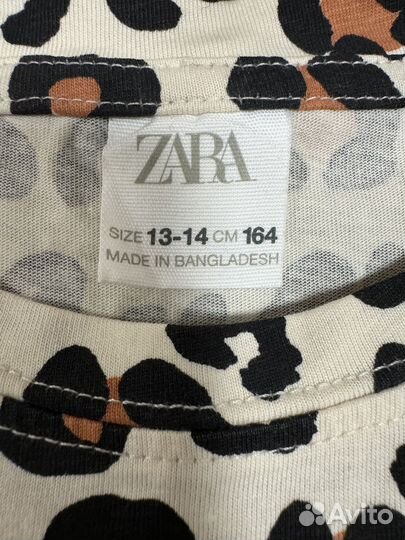 Хлопковая кофточка для девочки 152 Zara