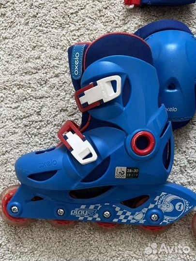 Детские ролики и защита