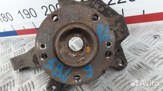 Ступица передняя левая renault laguna 2 (5BL09K901