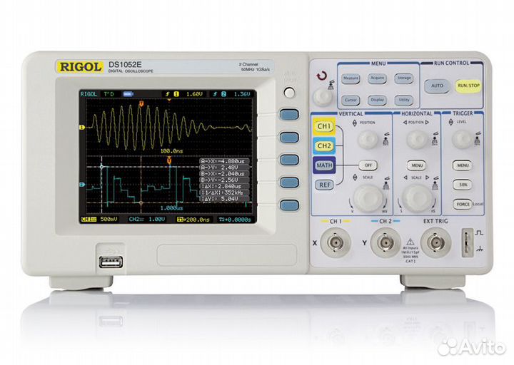 Цифровой осциллограф rigol DS1102E