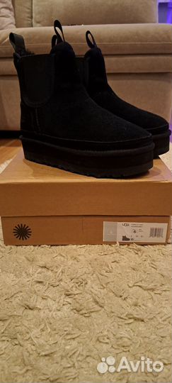 Ugg женские на платформе челси