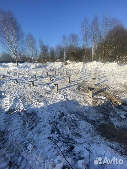 Фундамент жб сваи