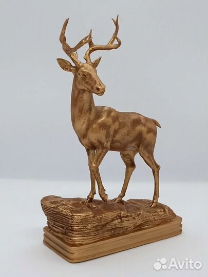 Статуэтка оленя под бронзу