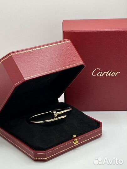 Браслет Cartier гвоздь золото Картье Juste un Clou