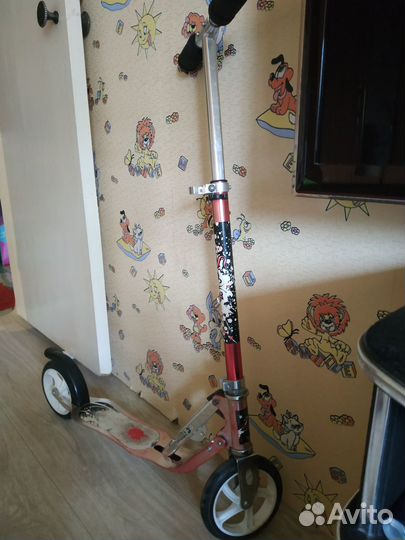 Самокат детский двухколесный бу