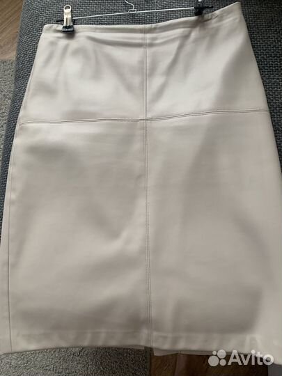 Кожаная юбка