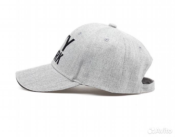 Кепка новая серого цвета
