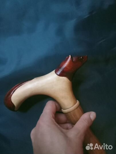 Трость резная ручной работы