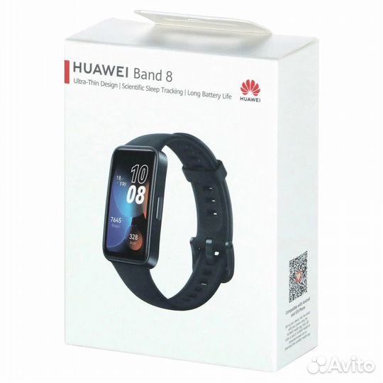 Фитнес-браслет huawei band 8 black