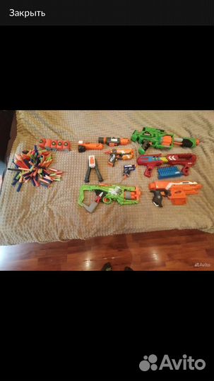 Нерфы бластеры