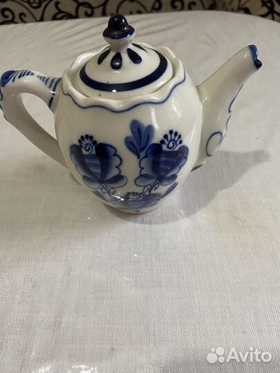 Чайник заварочный гжель