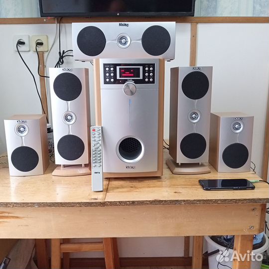 Продам звуковую систему 5.1 для домашнего театра