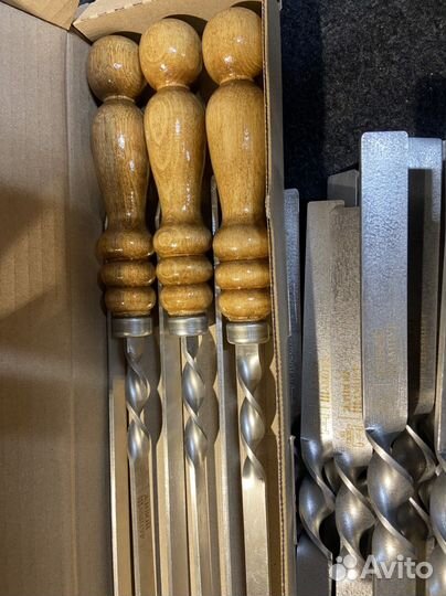 Шампура из нержавейки 450*12*3 Aisi304