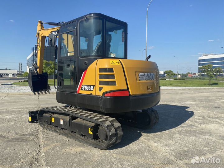 Мини-экскаватор Sany SY55C, 2024