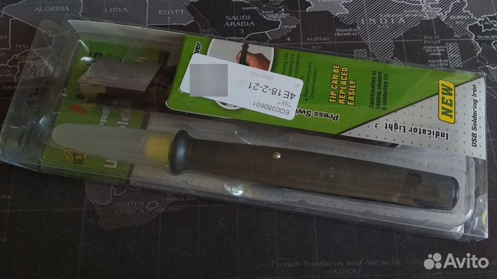 USB паяльник с регулировкой портативный станция