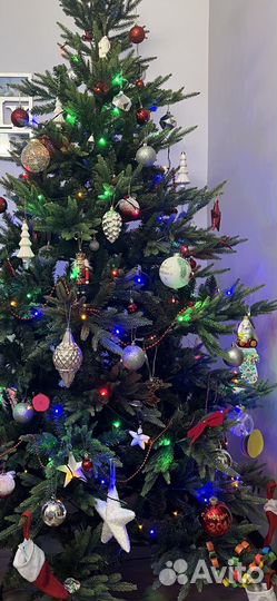 Ель искуственная литая 210