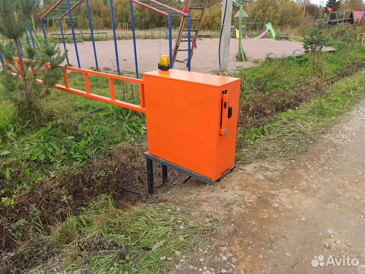 Откатной шлагбаум