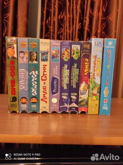 Видеокассеты vhs