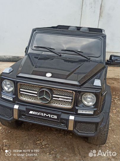 Детский электромобиль mercedes benz g65 amg. Торг