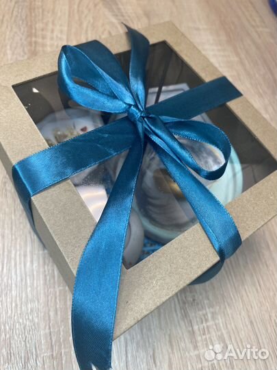 Подарочные наборы со свечами ручной работы