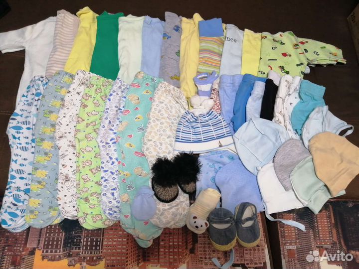 Вещи пакетом на мальчика 62