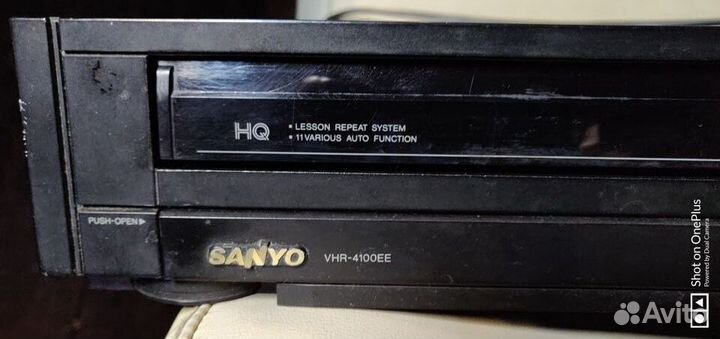 Видео.VHS-sanyo-VHR 4100EE