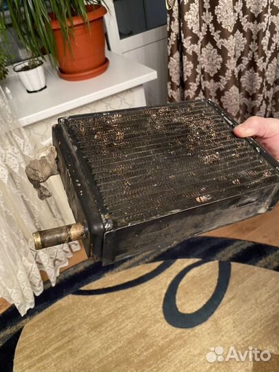 Печь в газель медная