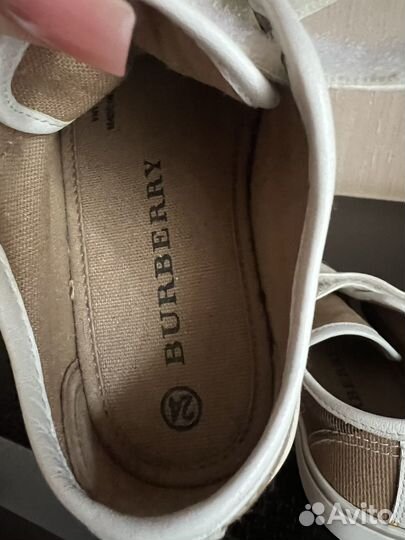 Кеды burberry 24 размер