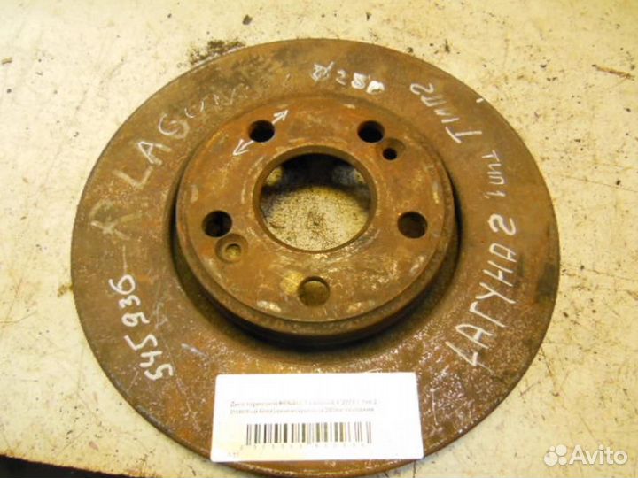 Диск тормозной передний Renault Laguna