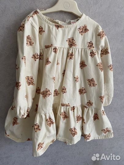 Платье для девочки zara 92 98