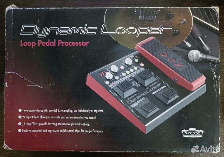 Процессор эффектов VOX Dynamic Looper VDL-1