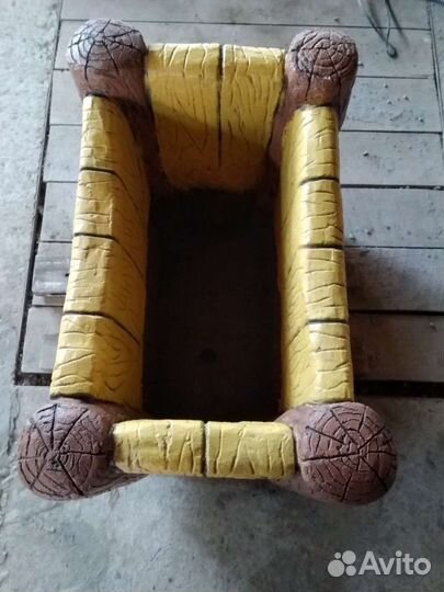 Цветник для сада декоративный из цементного