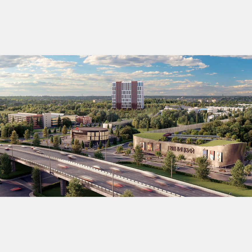 1-к. апартаменты, 46,3 м², 26/28 эт.