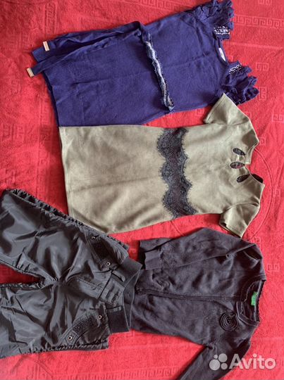 Вещи на девочку 6-7лет пакетом