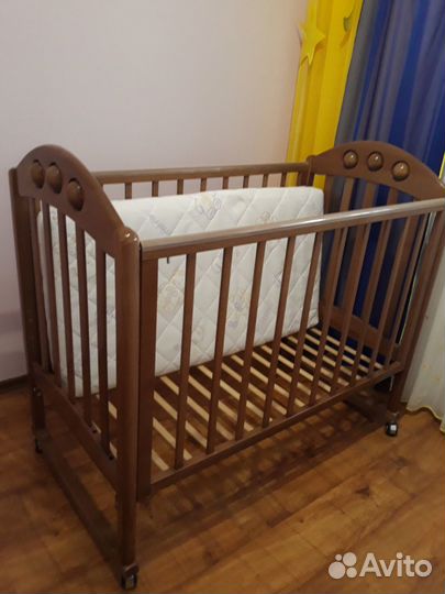 Кроватка-качалка лель (Кубаньлесстрой) Орхидея