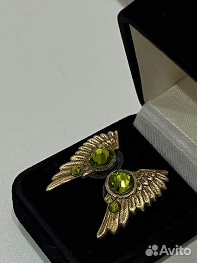 Серьги из латуни в стиле стимпанк