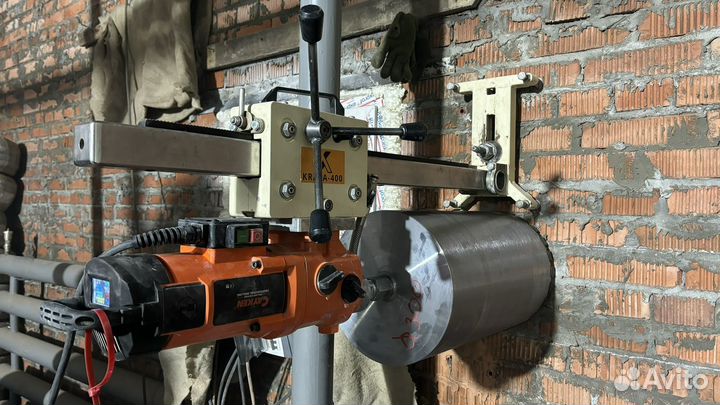 Алмазное сверление отверстий в бетоне