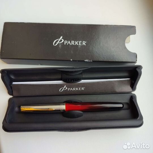 Ручка перьевая Parker Frontier Deluxe Black/Red
