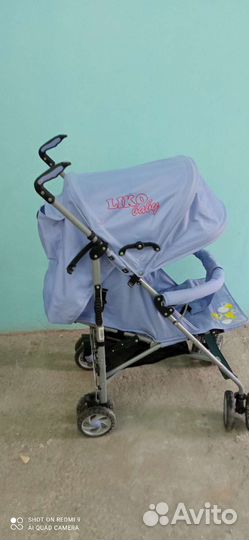 Прогулочная коляска трость бу