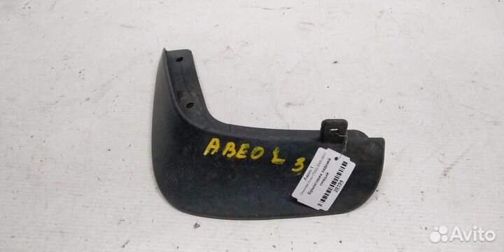 Брызговик задний левый Chevrolet Aveo T250 05-11г