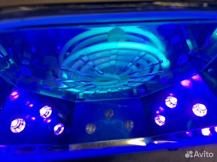 Гибридная (уф+LED) 48W лампа для сушки гель-лака